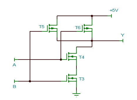 晶體管,邏輯門(mén)電路