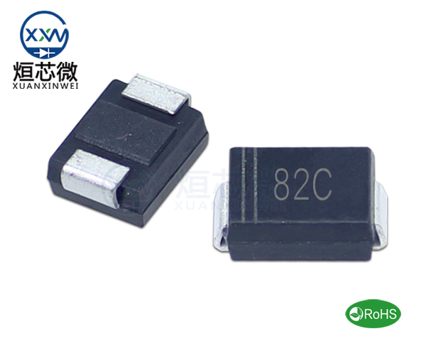 P6SMB82CA參數,TVS二極管P6SMB82CA瞬態(變)抑制二極管